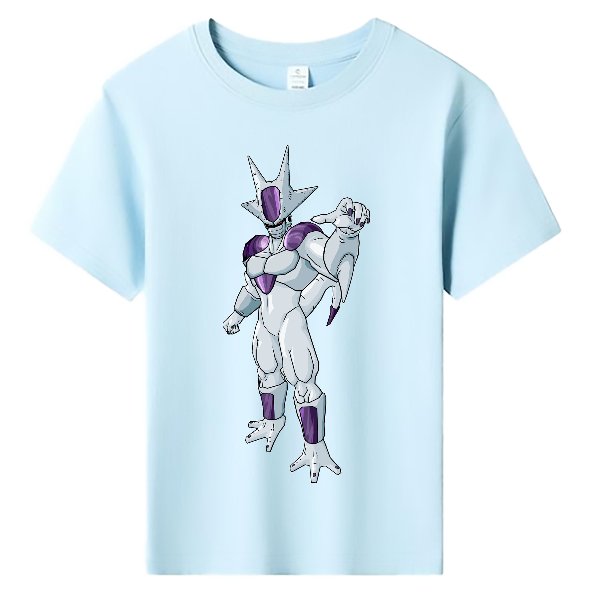（画像用） ドラゴンボール クウラ DRAGON BALL Cooler Coora 綿100％キッズTシャツ（フロントプリント）